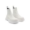 Alexander Mcqueen Tread Slick Ankle Boots White Women's 635714WHZ619071