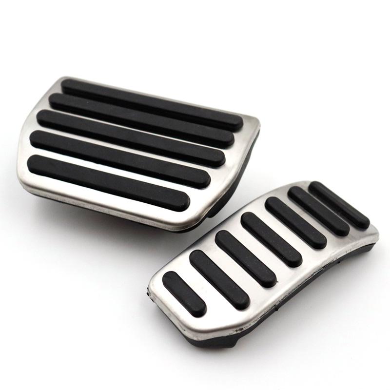 Non-Slip Pedal Covers for Volvo XC60: Brake, Accelerator, Rest Area