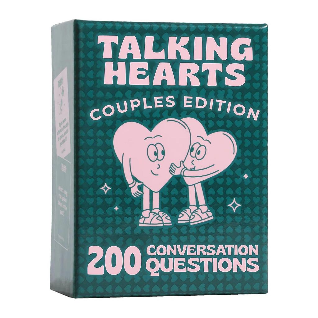English Talking Hearts: Couples Edition - Conversation Cards for Couples