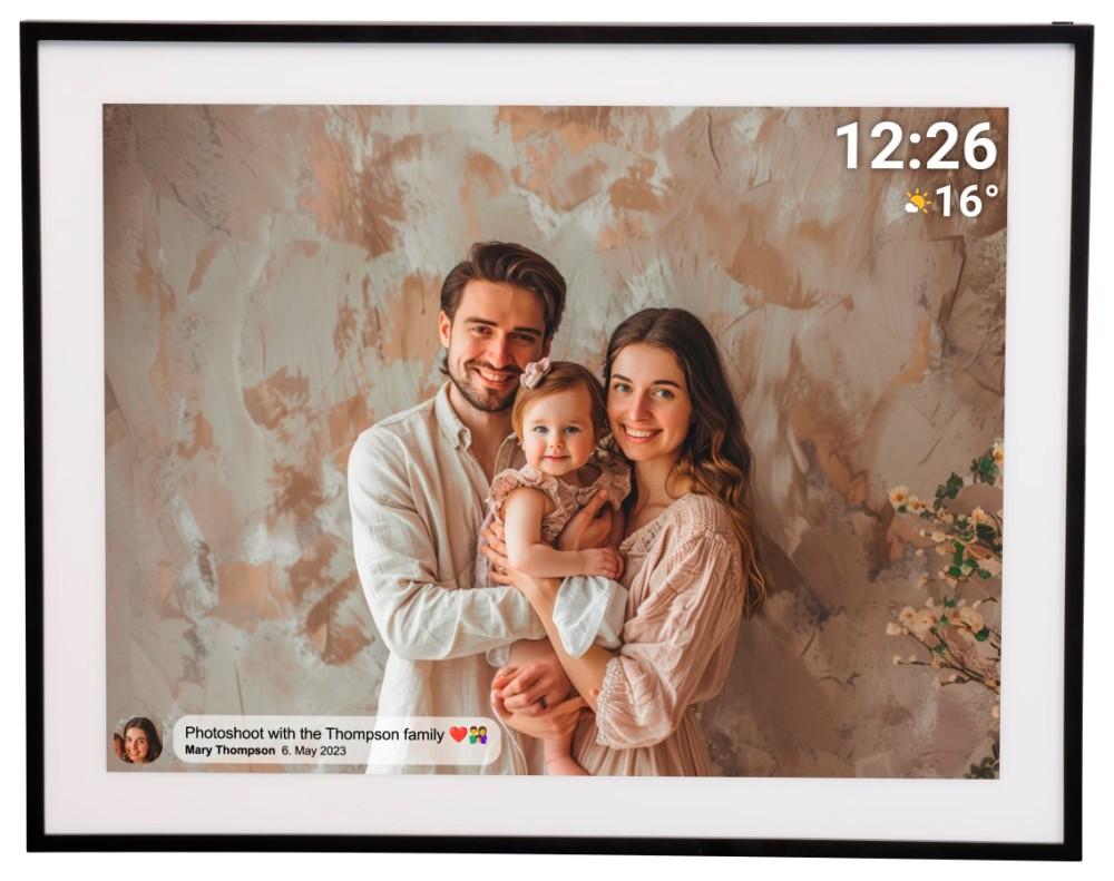 

Denver PFF-1970 19 FRAMEO Digital Photo Frame with Wi-Fi, Denver чорний
