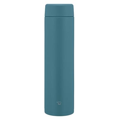 Zojirushi Mahobin Edelstahlbecher, Wasserflasche, 720 ml, Schraubtyp, spülmaschinenfest, nahtlos, nur 2 Pflegepunkte, tiefes Türkis, SM-GS72-GM