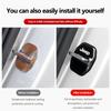 Cup Holders 4PCS Metal Car Door Lock Cover Protection Sticker For Jeep Wrangler JL JK Renegade Grand Compass Gladiator Cherokee