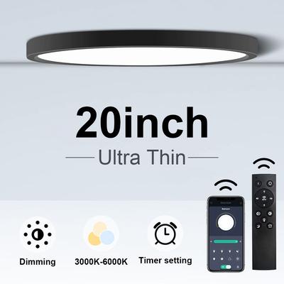 Lampy sufitowe LED Ultracienki Design Światła LED Inteligentna Lampa Oprawa oświetleniowa do Salonu Sypialni Kuchni Korytarza Wystrój domu Żyrandol