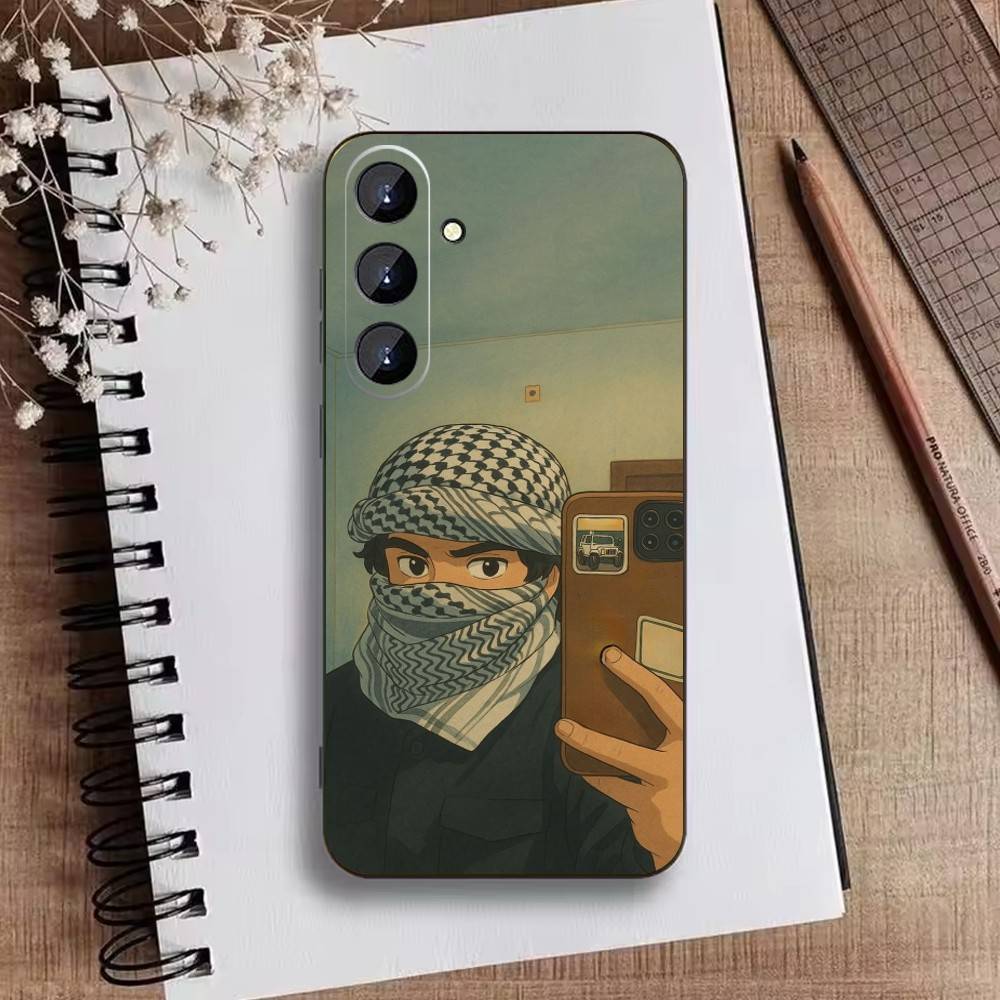 Anime Chill Guy Merchandise Phone Case For Samsung Galaxy A73,A21s,A22,A31,A52,A53,A71,A41Soft Black Shell