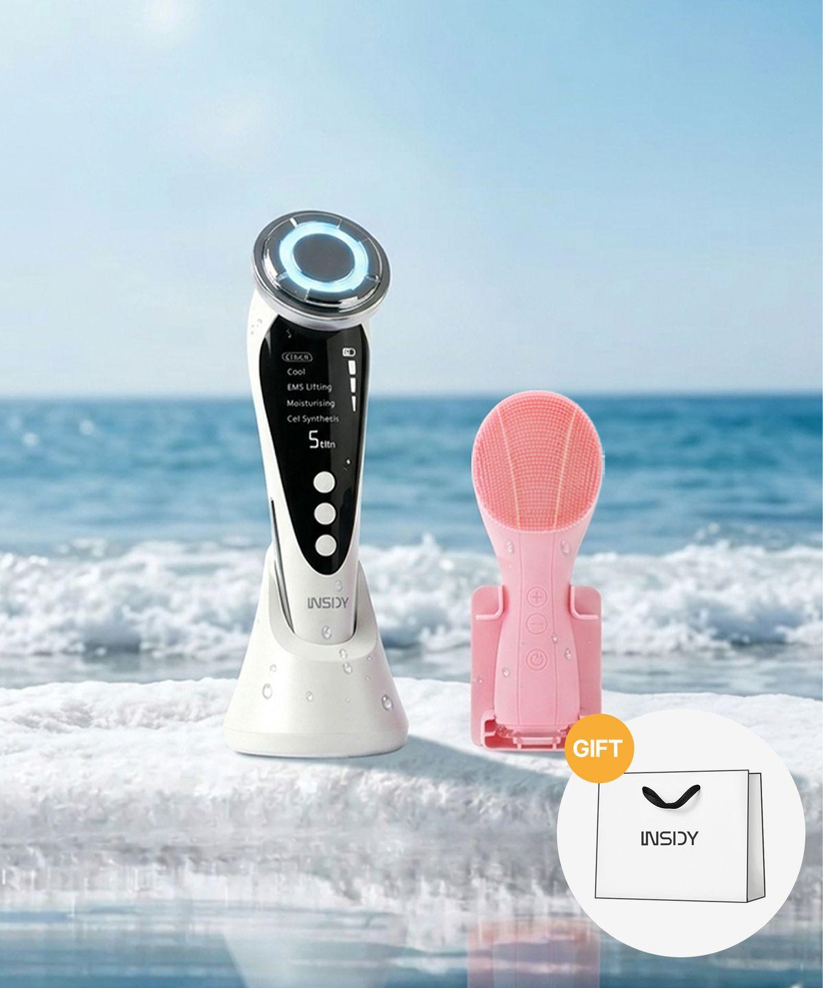 High-frequency lifting facial massager home care ultrasonic vibration cleanser IFC-10