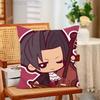 Game AAce AAttorney Pillow Case Plush Pillow Cases Home Decoration Pillow Cover for Sofa Bed Chair Living Room