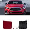 Auto Front or Rear Bumper Tow Hook Cap Towing Eye Cover for Infiniti Q50 2018 2019 2020 2021 2022