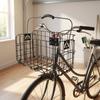 Foldable Folding Bike Basket with Mounting Plate Heavy-Duty