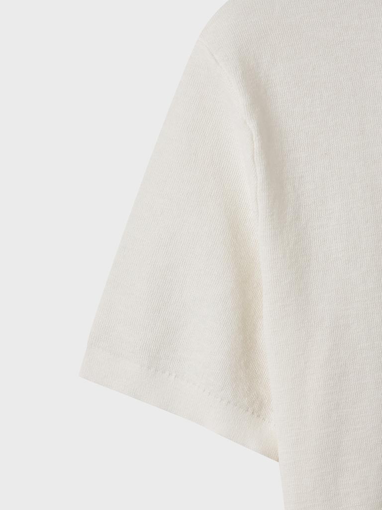 ZIOZIA Men'S Slub Short Sleeve Sweater_Abg2Er1101Wt