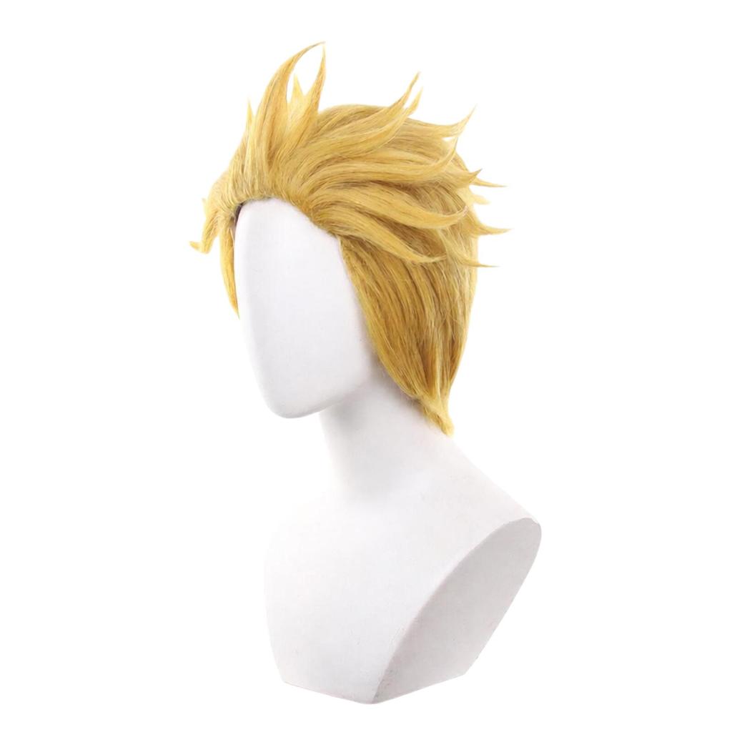 Engine Cosplay Wig Short Hair Heat Resistant Synthetic Wigs Halloween Party Prop For Halloween Cosplay