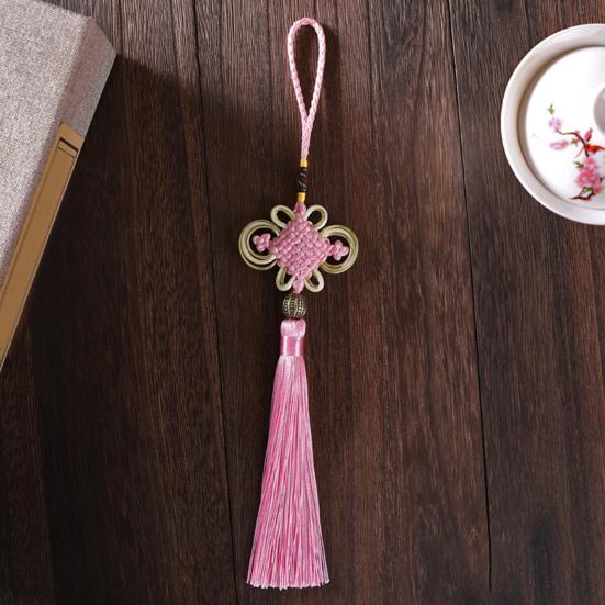 2 Stücke Chinesische Knoten Quasten Dekoration Handgemachte Günstige Glück Amulett Hause Auto Laterne Hängen Fransen Ornament Neue Jahr Geschenk