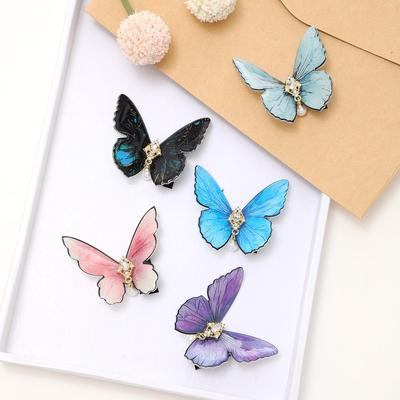 Pince à cheveux papillon 2024: Style Mori Élégant pour Femmes et Filles