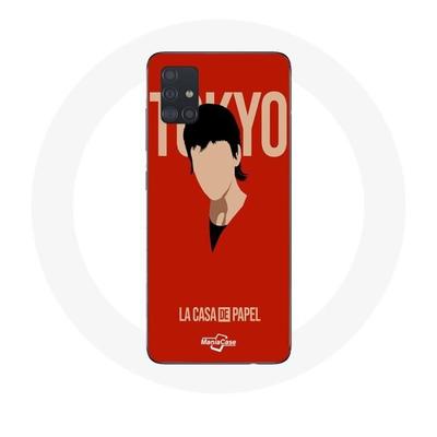 Θήκη Samsung Galaxy A51 La casa de papel Tokyo Fanart λογότυπο
