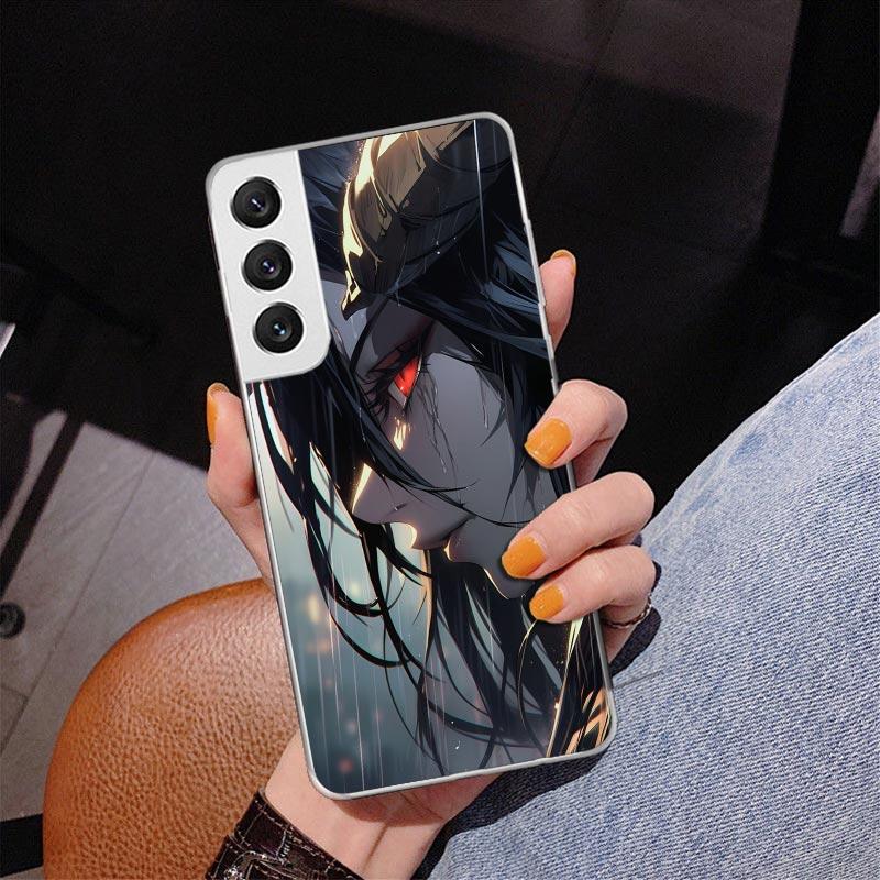 

Albedo Overlord Anime Phnoe Case for Samsung Galaxy S26 S25 Edge S23 S24 Ultra S22 Plus S21 S20 FE Unique Cover Soft Coque Galax Samsung S26