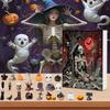 Calendar Numărătoare Inversă Advent 24 de Zile Numărătoare Inversă Halloween 24 de Zile Calendar Serie Pandantiv Acrilic Blind