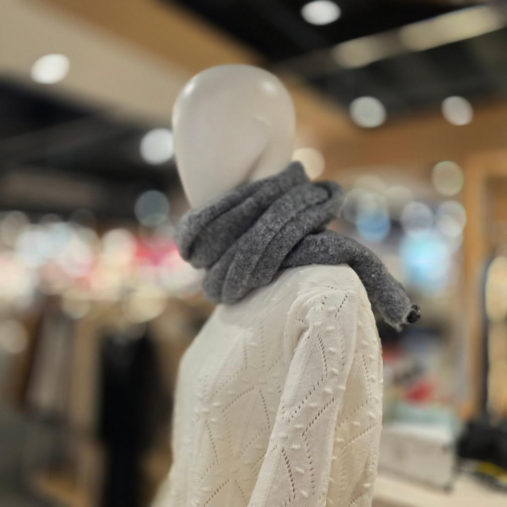 (Plastic Island) Wool Blend Muffler PQ4AM032