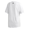 Adidas Performance Sid Vibe Letter Fashion Comfortable Short Sleeve T-Shirt Women Tops White DJ1616