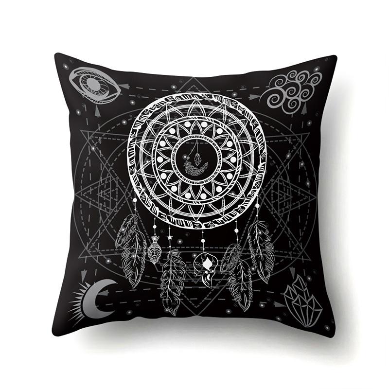 Dreamcatcher Boho Polyester Pillowcase Car Decoration Home Print Bedside Sofa Pillowcase