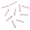 10Pcs Micro Usb Type-C 2Pin Horizontal 2P Simple Soldered Male Plug-In Board Quick Charging Connector