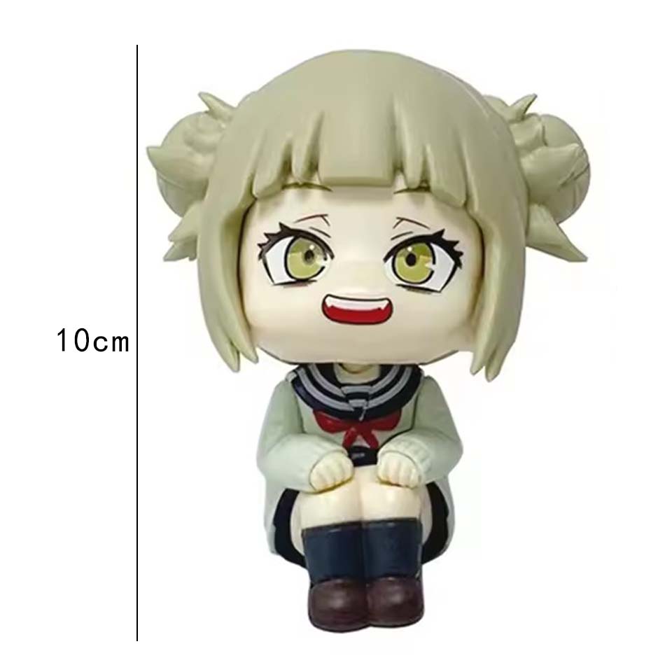10cm Boku no Hero Academia Anime Figure Midoriya Izuku Action Figure Bakugo Katsuki/Todoroki So Figurine PVC Collection Toys