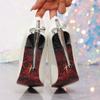 High Heels, Thin Heels Are Not Tired, Foot Printing, Red Soles, Pointed Women's Shoes, Daggers, Advanced Patent Leather Single Shoes, Advanced Sense