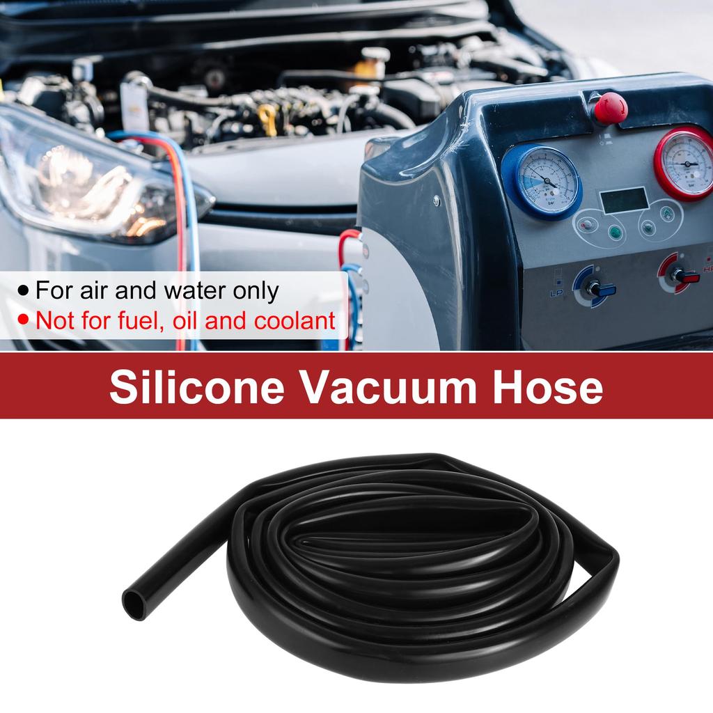 ACROPIX 130PSI Max Pressure Silicone Vacuum Tube Hose Automotive Vacuum Line High Temperature 12FT