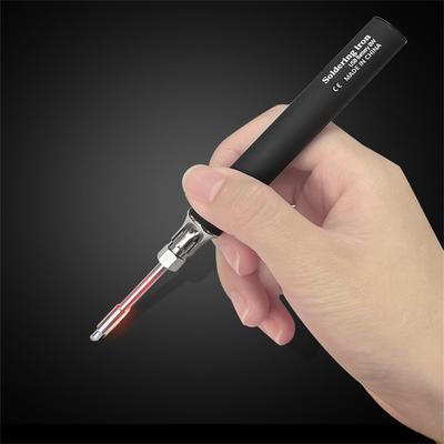Akülü Havya Aracı Kalem Taşınabilir USB 5V 8W Elektrikle Çalışan Şarj Edilebilir ve Sıcaklık Ayarı Kaynak Ekipmanları