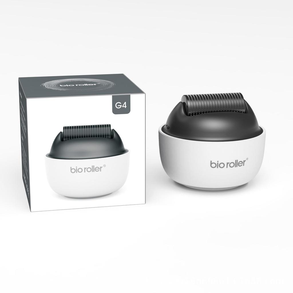 Bio Roller G4: Portable 1200-Needle Microneedle for Hair & Beard Growth