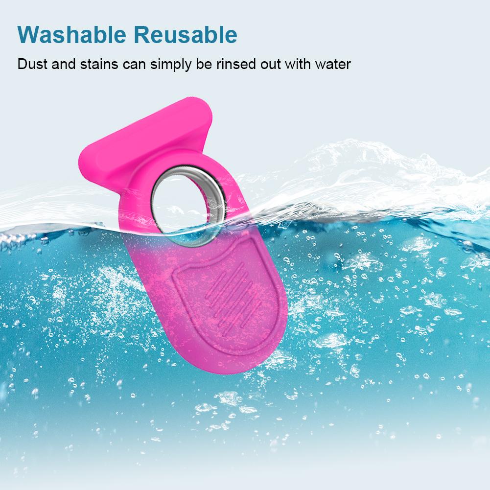 For SmartTag 2 Locator Case Portable Protector Case For Samsung Galaxy SmartTag2 Smart Tag 2 Soft Silicone Protective Skin Cover