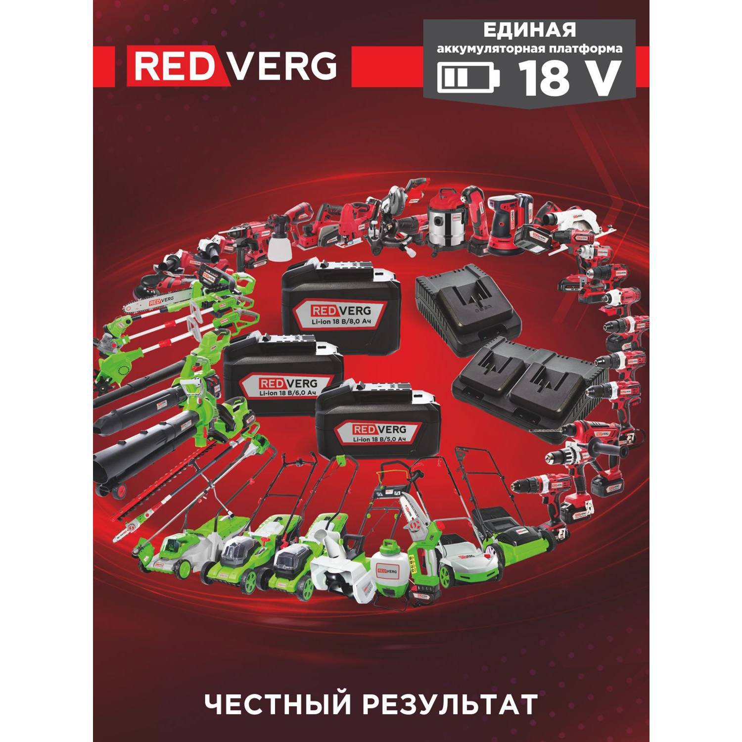 

Цепная пила Redverg Rd-c36bl u без акк без запчастей