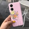 For Huawei Nova 10 SE Case BNE-LX1 BNE-LX3 Cute Candy Painted Cover Soft Silicone Case For Huawei Nova 10SE Nova10 SE Back Cover