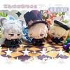 12cm Lyney Plush Dolls Pendant Keychain Lynette Plush Toys Backpack Genshin Impact Dolls Freminet Cute Fans Children Gift XMAS