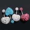 Heart-shaped Stainless Steel Ball Navel Piercing Body Piercing Umbilical Ring Belly Button Rings