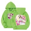 Child Fashion Lightweight Long Sleeve Pullover With Pockets  Print Hoodie
