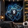 Arazzo da Appendere alla Parete Stampa Chelsea FC Tessuto per Soggiorno Camera da Letto Decorazione per la Casa