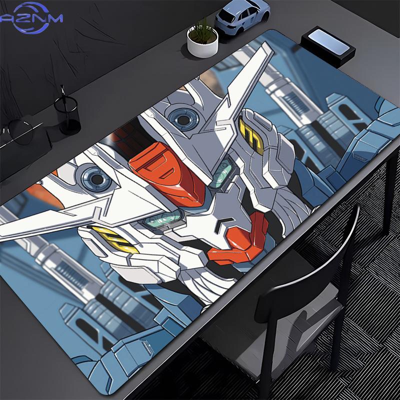 Mouse Pad Large Mechanical Warrior Gundam Aerial Gamer Keyboard Mat Pads Gaming Desk Protector Mousepad Deskmat PC Game Mousepad