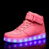 Men's Glowing Sneakers Unisex Luxury Luminous Sneakers USB LED Colorful Lighted Luminous Shoes Women Night Light Vulcanize Shoes