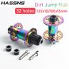 Hassns 32 Hole Mtb Masses For Dirt Jumper Bike Noisy Cube K7 32-Hole Mtb Loud Hubs Rear Hub 135X10 120 Clicks Dirt Jumper Hub