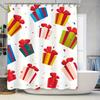 Tu Shower Curtain Floral Vintage Botanical Pattern Waterproof Fabric Bathroom Decor Farmhouse Style Home Textile Washable Liner