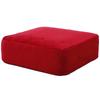 Celtan Techno Red Cushion with Washable Cover, SWEETS Square Memory Foam Sheet, Made In Japan, A366t-589RED