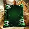 Football Theme Blanket, Soft Throw Blanket for Home Bedroom Bed Sofa Picnic Travel Office Rest Cover Blanket Kids Birthday Gift