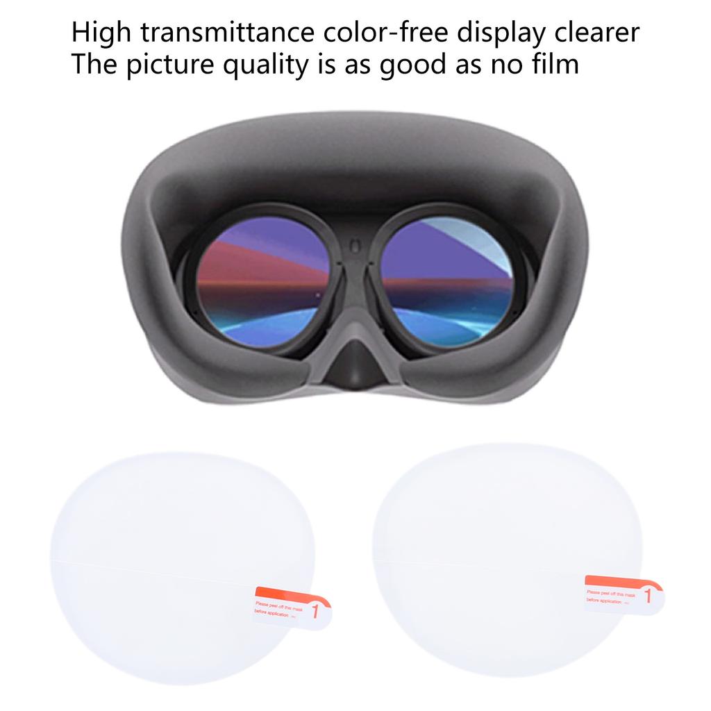 Protecție pentru ecran TPU transparent pentru PICO 4 Ultra VR Film pentru lentile pentru căștile zgârieturi și acoperire anti amprentă