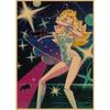 Space Dandy Retro Japanese Anime Kraft Paper Poster - Decorative Mural Painting