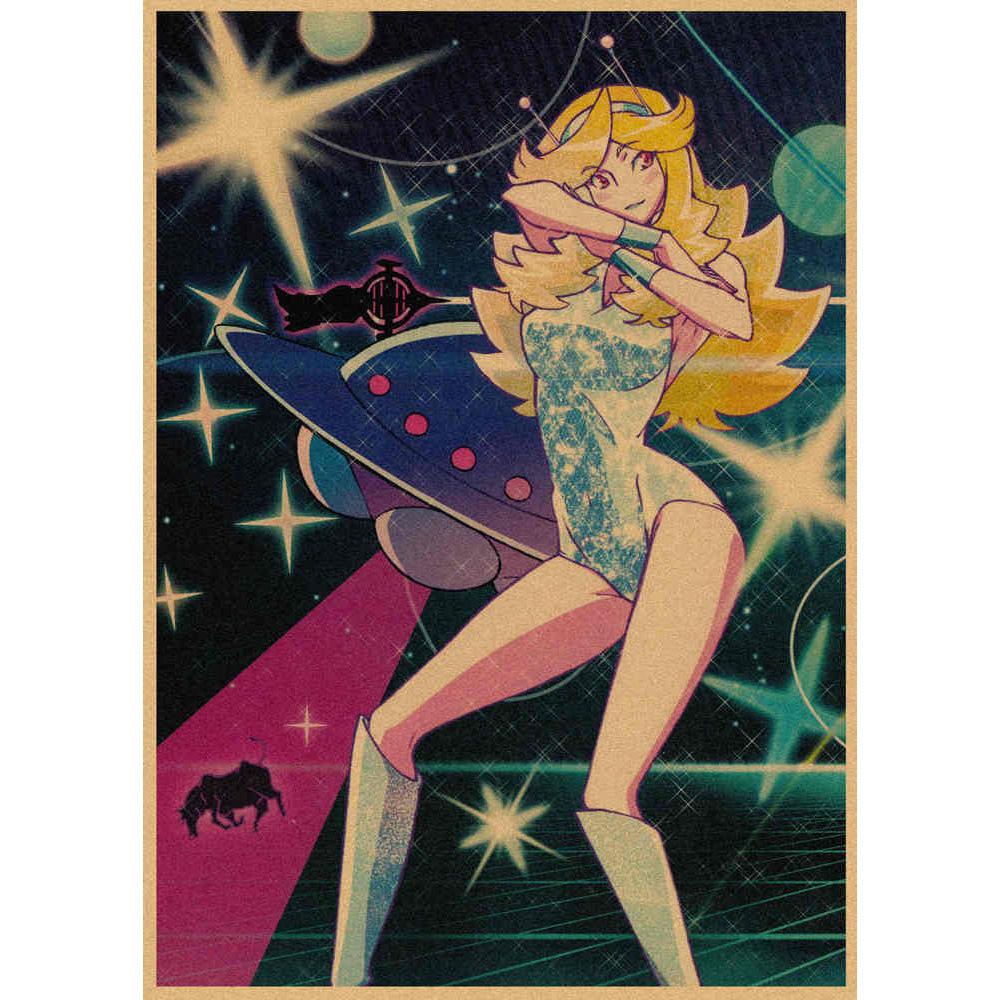 Space Dandy Retro Japanese Anime Kraft Paper Poster - Decorative Mural Painting