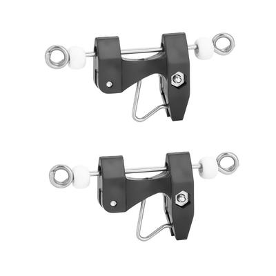 2 STuks Duurzaam Verstelbare Release Clips ABS Visaccessoires Trolling Clips 7,5×3,5cm Downrigger Clips Trolling Offshore