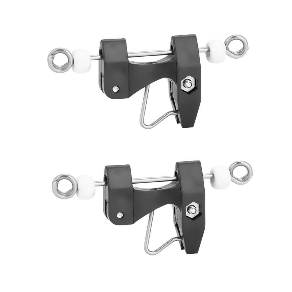 2PCS Durable Adjustable Release Clips ABS Fishing Accessories Trolling Clips 7.5×3.5cm Downrigger Clips Trolling Offshore