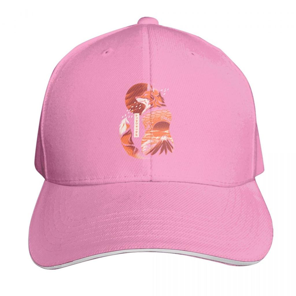 Japanese fox Baseball Cap fun hats Rave Mountaineering tea Hat Women Caps Unisexs