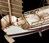 Chinese Ancient Sailboat Model Building Kit Scale 1/148 Green Eyebrows Ship Wood Model Ship
