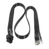 High Efficiency 8Pin (6+2) Male PCIe Cable Male PCIExpress Power Cable for Graphics Card Tinned Copper Cores Wire
