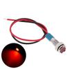 1Pc LED Metal Indicator Light 3V 5V 6V 9V 12V 24V 220V 6mm Pilot Directional Signal Lamp With Wire Car Truck Boat Dashboard Lamp